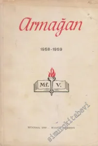 Armağan 1958 - 1959 - İMZALI -        1959