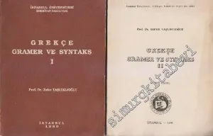 Grekçe Gramer ve Syntaks  2 Cilt TAKIM -