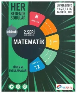 Köşebilgi Yayınları TYT AYT Matematik Türev ve Uygulamaları Her Bedende Sorular 2. Seri Video Çözümlü