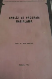 Analiz ve Program Hazırlama
