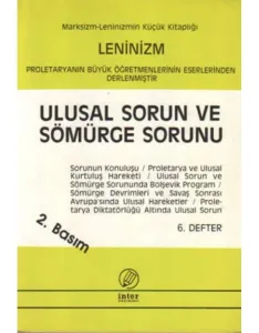 Ulusal Sorun ve Sömürge Sorunu