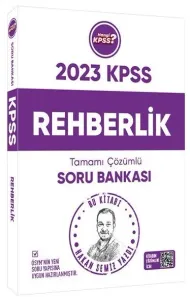 Hangi KPSS Yayınları 2023 KPSS Rehberlik Tamamı Çözümlü Soru Bankası