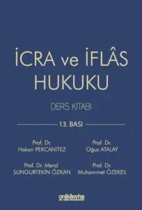 İcra ve İflas Hukuku Ders Kitabı