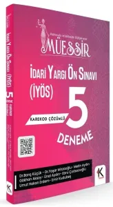 Müessir  İdari Yargı Ön Sınavı (İYÖS) 5 Deneme Karekod Çözümlü