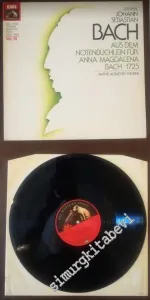 33 LP PLAK VINYL: Johann Sebastian Bach - Mathis, Altmeyer, Thoene, Aus Dem Notenbüchlein Für Anna Magdalena Bach 1725 -