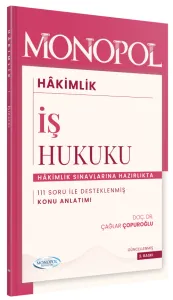 Hakimlik İş Hukuku Konu Anlatımı