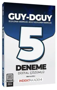 İndeks Akademi 2026 GUY-DGUY Gelir Uzman Yardımcılığı 5 Deneme Çözümlü