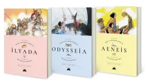 Çocuklar İçin Destanlar İlyada Odysseia Aeneis 3 Kitap Takım