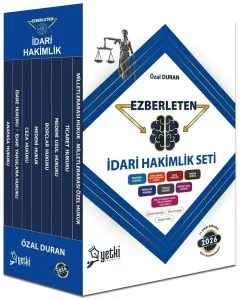 Yetki Yayınları 2026 İdari Hakimlik Ezberleten Seti