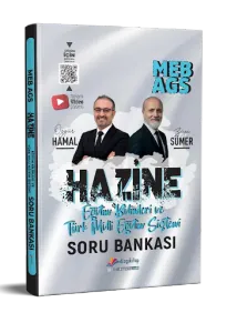 Dizgi Kitap Yayınları 2027 MEB-AGS Hazine Eğitim Bilimleri ve Türk Milli Eğitim Sistemi Tamamı Video Çözümlü Soru Bankası