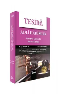 Tesir Adli Hakimlik Tamamı Çözümlü Soru Bankası