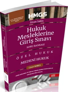 Savaş Yayınları 2025 HMGS Medeni Hukuk Soru Bankası