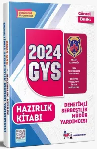 Memur Sınav 2024 GYS Adalet Bakanlığı Ceza Tevkifevleri Denetimli Serbestlik Müdür Yardımcısı Sınavı Konu Anlatımlı Hazırlık Kitabı
