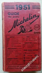 France - Guide du Pneu Michelin 1951 -        1951