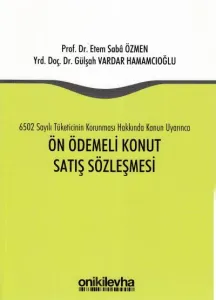 Ön Ödemeli Konut Satışı Sözleşmesi