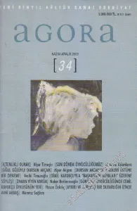 Agora Yeni Binyıl Kültür Sanat Edebiyat Dergisi  - Sayı: 34      Kasım - Aralık