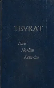 Tevrat Tora Neviim Ketuvim Kutsal Kitap Eski Antlaşma (Tevrat, Zebur) Ciltli Kitap