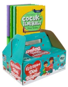 Küçük Kalplere Dini Bilgiler  (4 Kitaplık Set - Kutulu)