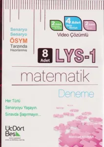 Üç Dört Beş LYS-1 Matematik 8 Deneme Video Çözümlü