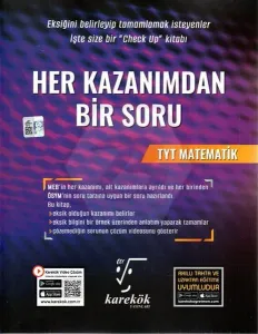 SÜPER FİYAT Karekök Yayınları TYT Matematik Her Kazanımdan Bir Soru