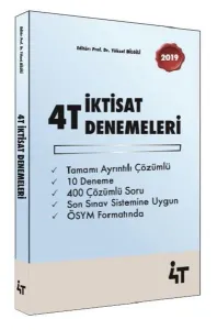 4T Yayınları 2026 KPSS A Grubu İktisat 10 Deneme Çözümlü