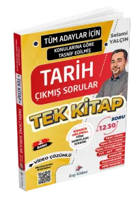 Dizgi Kitap 2026 Tüm Adaylar İçin Tüm Sınavlar Tarih Video Çözümlü Çıkmış Soru Külliyatı