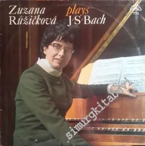 33 LP PLAK VINYL: Zuzana Ruzicková Plays J. S. Bach -        1970