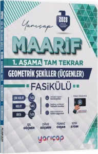 YarıÇap Yayınları 2028 Geometrik Şekiller Maarif Fasikülü 1. Aşama