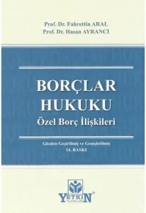 Borçlar Hukuku Özel Borç İlişkileri