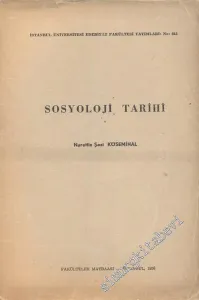 Sosyoloji Tarihi -        1955
