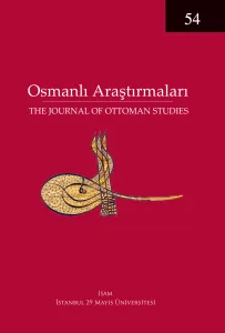 Osmanlı Araştırmaları 54 - The Journal of Ottoman Studies 54