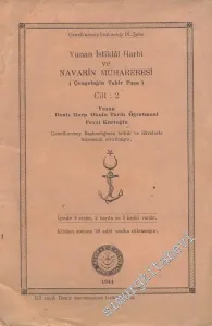 Yunan İstiklal Harbi ve Navarin Muharebesi ( Çengeloğlu Tahir Paşa ) Cilt :2 -