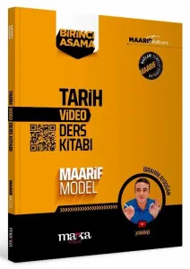 Marka Yayınları TYT AYT Tarih Maarif Model Video Ders Kitabı 1. Aşama