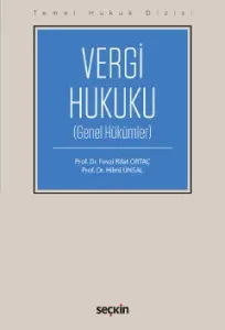 Vergi Hukuku Genel Hükümler