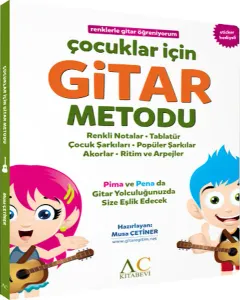 Renklerle Gitar Öğreniyorum Çocuklar İçin Gitar Metodu