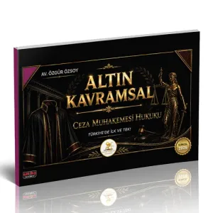Savaş Yayınları 2026 HUKAL Altın Kavramsal Ceza Muhakemesi Hukuku