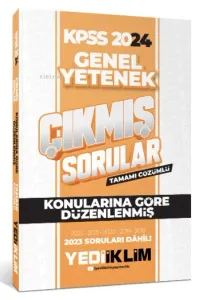 2024 KPSS Lisans Genel Yetenek Konularına Göre Tamamı Çözümlü Çıkmış Sorular