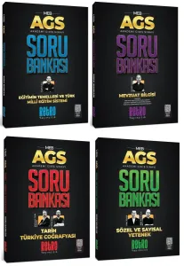 Retro Yayıncılık MEB AGS Soru Bankası 4'lü Set