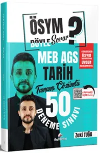 Dizgi Kitap Yayınları 2026 ÖSYM Böyle Sorar MEB AGS Tarih Tamamı PDF Çözümlü 50 Deneme Sınavı