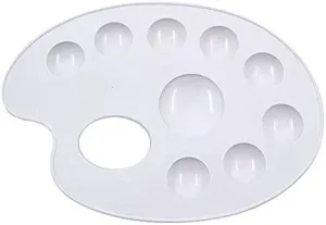 HATAS ÖĞRENCİ  - OVAL  RESİM   PALETİ    ( GODELİ )     20 cm.