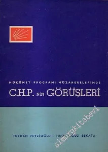 Hükümet Programı Müzakerelerinde CHP'nin Görüşleri -        1965