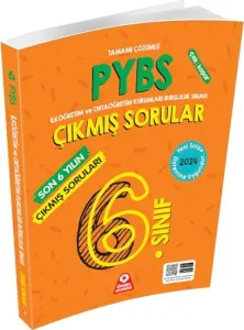 Örnek Akademi 2024 6. Sınıf PYBS Son 6 Yılın Çıkmış Soruları