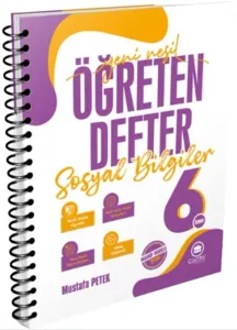 Çanta Yayınları 6. Sınıf Sosyal Bilgiler Öğreten Defter