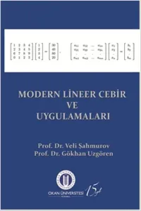 Modern Lineer Cebir ve Uygulamaları