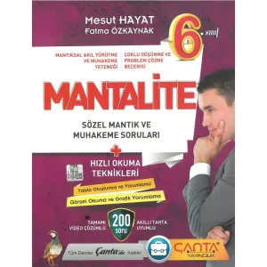 Çanta - 6.Sınıf Yeni Nesil Sözel Mantık ve Muhakeme