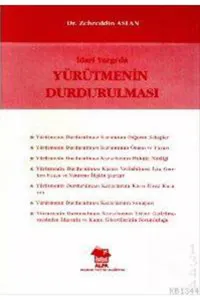 İdari Yargı'da Yürütmenin Durdurulması