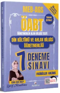 Dizgi Kitap Yayınları 2026 ÖABT MEB-AGS DKAB Din Kültürü ve Ahlak Bilgisi Öğretmenliği 7 Deneme Fasikül Çözümlü