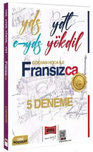 Yargı Yayınları 2025 YDS YDT E-YDS YÖKDİL Gökhan Hoca İle Fransızca 5 Deneme
