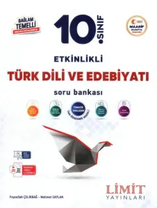 Limit 10. Sınıf Türk Dili ve Edebiyatı Etkinlikli Maarif Soru Bankası