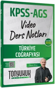 Tonyukuk Yayıncılık KPSS AGS Türkiye Coğrafyası Video Ders Notları